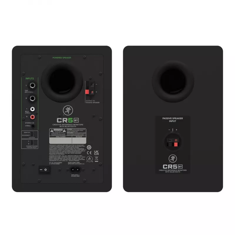 Mackie CR5 BT - aktīvie monitori ar Bluetooth