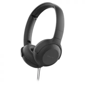 Philips TPV UH 201 BK Austiņas ar mikrafonu, vadu, galvas stīpu Zvaniem/mūzikai Melns