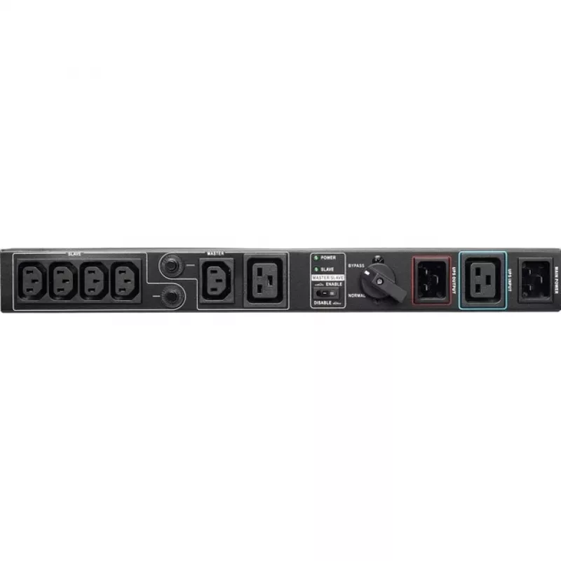 Bluewalker PowerWalker MBS - pārslēgšanas slēdzis (Rack - montējams plauktā) - AC 208/220/230/240 V - izejas savienotāji: 6 - 48,3 cm (19 inch) - melns (UPS2005)