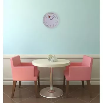 NeXtime pulkstenis 3048 Color Change, Ø28 cm, sienas, balts/daudzkrāsains