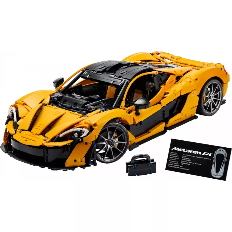 LEGO Technic 42172 McLaren P1 Modeļa Auto Komplekts Pieaugušajiem