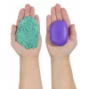 Plastmasas masa Wonder Factory Never Dry Dough, purpura zilganzaļa