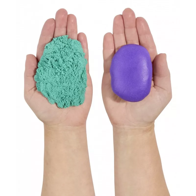 Plastmasas masa Wonder Factory Never Dry Dough, purpura zilganzaļa