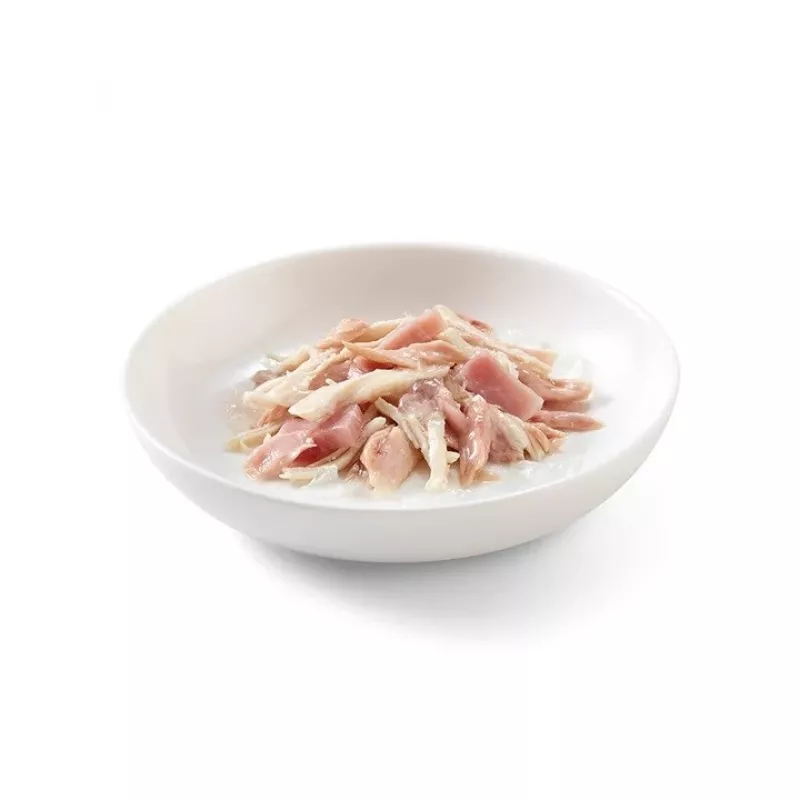 SCHESIR želejā Tuna un chicken ar ham - mitrā kaķu barība - 50 g