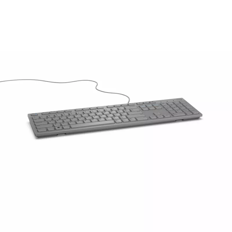Dell vadu tastatūra - KB216 - US International (QWERTY) – pelēka/ LT gravējums