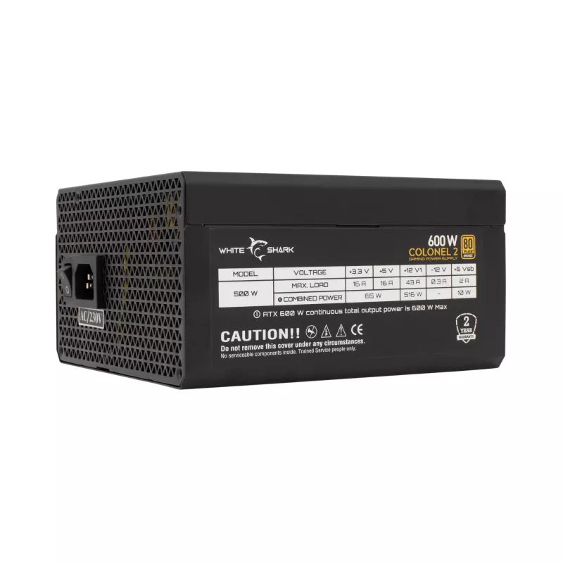 Barošanas bloks White Shark GPSU-B600S Colonel-2 600W