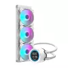 360 mm datora radiators Darkflash DN‑D360 balta — 360 mm dzesēšanas radiators šķidruma dzesēšanai datorā