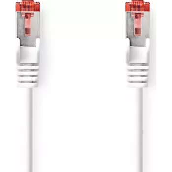 Nedis CAT6 tīkla kabelis | RJ45 spraudnis | RJ45 spraudnis - S/FTP | 15,0 m | iekštelpām | apaļš | LSZH | balts | kaste