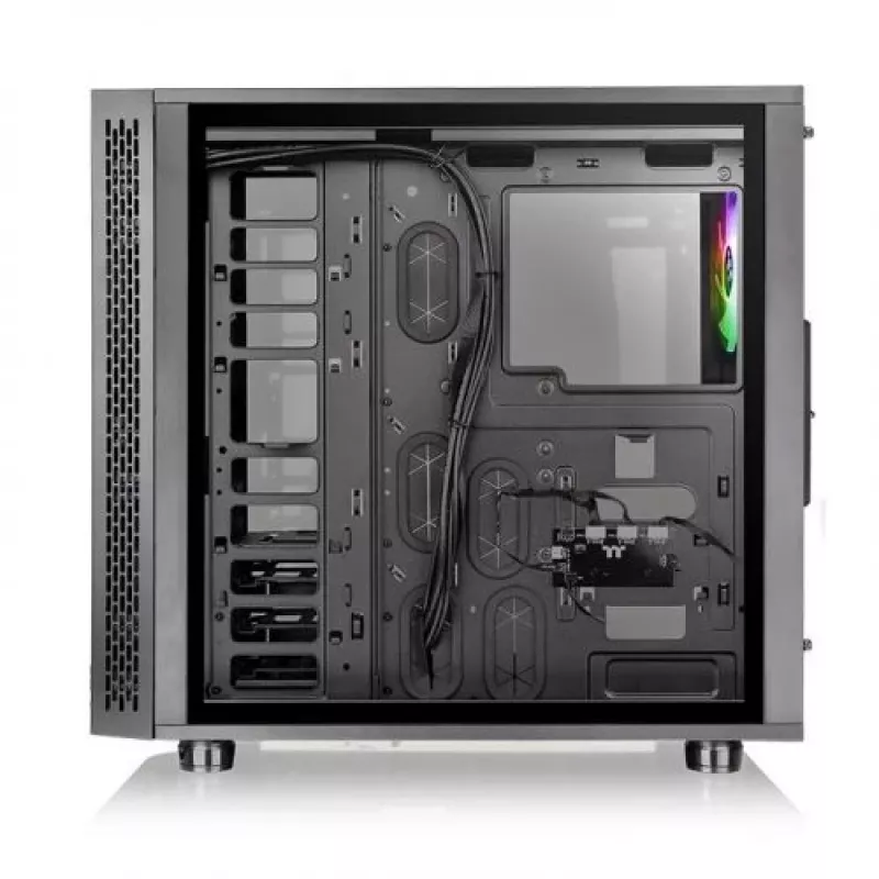 Thermaltake View 31 TG - ARGB Edition - MIDI tornis - ATX - bez barošanas bloka (PS/2) - Melns - USB/Audio
