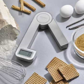 Caso | Svari | KitchenEcostyle | Maksimālais svars (ietilpība) 5 kg | Iedaļa 1 g | Displeja tips LCD | Nerūsējošais tērauds