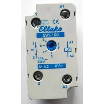Impulsu relejs S91-100-8V (91100010)