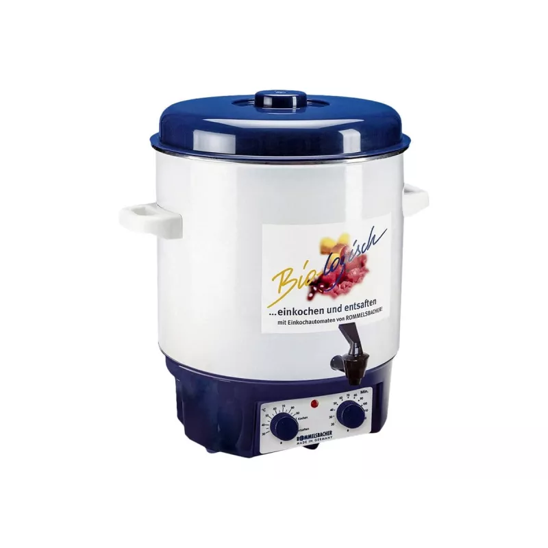 Karstvīna un konservēšanas katls KA 1804 (Balts/Zils, 1800 W, 27 L)