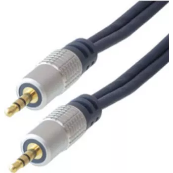 shiverpeaks sp-PROFESSIONAL audio kabelis 1,5 m 3,5 mm zils - hroms (SP30812)