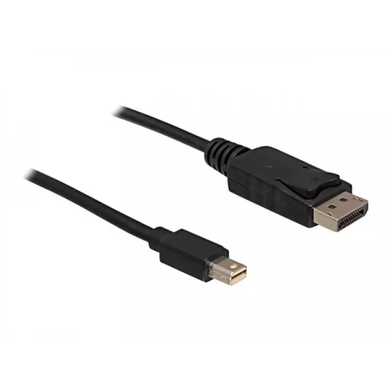 Kabelis Mini DP/DP 1.2 DeLOCK 82438 2 m Melns