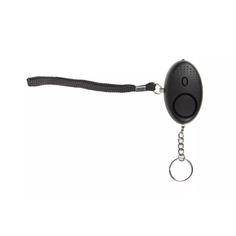 Personīgā signalizācija GUARD YC-003-BL — 120 dB, LED lukturītis, LR41 baterijas, pārnēsājama drošības ierīce