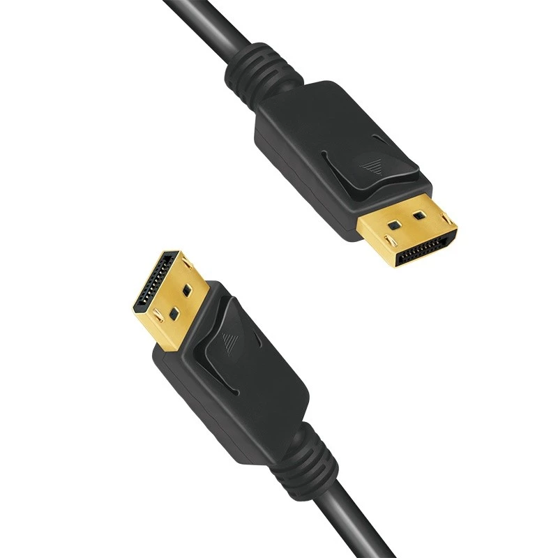 DisplayPort kabelis LogiLink CV0139 5 m Melns
