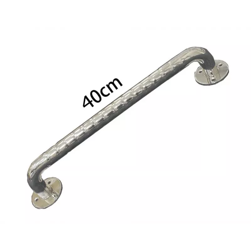 Nerūsējošā tērauda rievota vannas istabas marga 40 cm