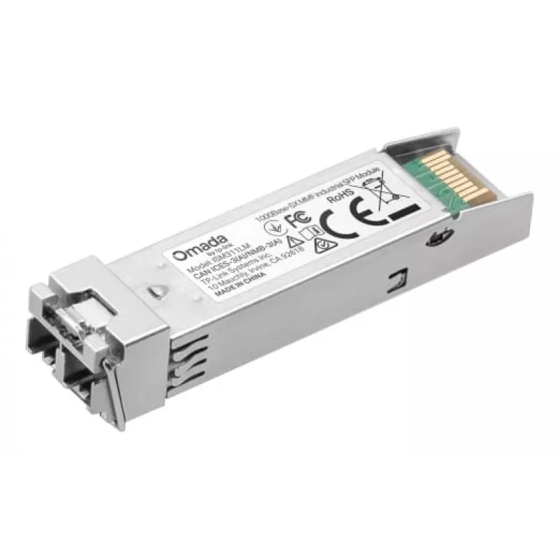 SFP optiskās šķiedras raiduztvērējs TP-LINK ISM311LM — 1.25 Mbit/s, 850 nm, LC, 550 m, pelēks