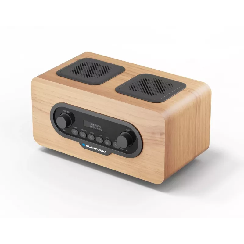 Pārnēsājams radio BLAUPUNKT DR10CR DAB+/FM, Bluetooth 5.3, LCD, 2 W, 1800 mAh akumulators, teleskopiska antena
