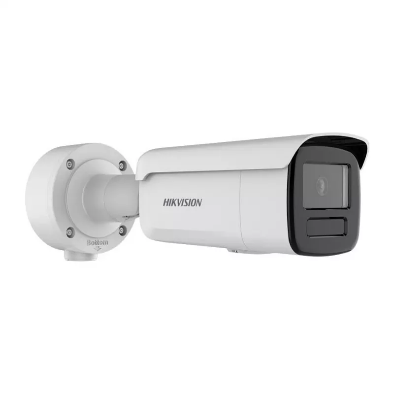 Bullet IP kamera Hikvision DS-2CD3T86G2-4ISY 2.8mm — kupolveida āra 8MP SMART ar IR un PoE