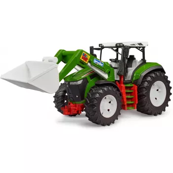 BRUDER traktors ar priekšējo iekrāvēju modelis BR-03451 – izturīgs rotaļu traktors ar kustināmu iekrāvēju
