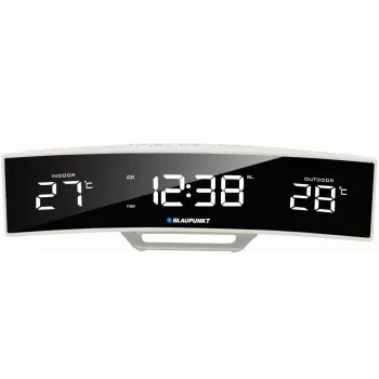 BLAUPUNKT CR12WH FM modinātājs ar temperatūru