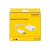 Adapteris DisplayPort 1.2 vīrišķais – VGA sievišķais DeLOCK 61007