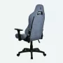Spēļu krēsls Arozzi Torretta SoftFabric Blue — ergonomisks dizains, regulējams augstums un roku balsti