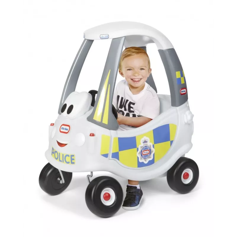 Little Tikes Cozy Coupe Policijas Reaģēšanas mašīnīte ar pedāļiem