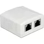 Virszemes kontaktligzda 2 x RJ-45 DeLOCK 86197