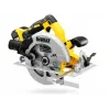 DeWALT DCS570P2-QW pārnēsājams ripzāģis 18,4 cm Sudraba, Dzeltena 5500 apgr./min