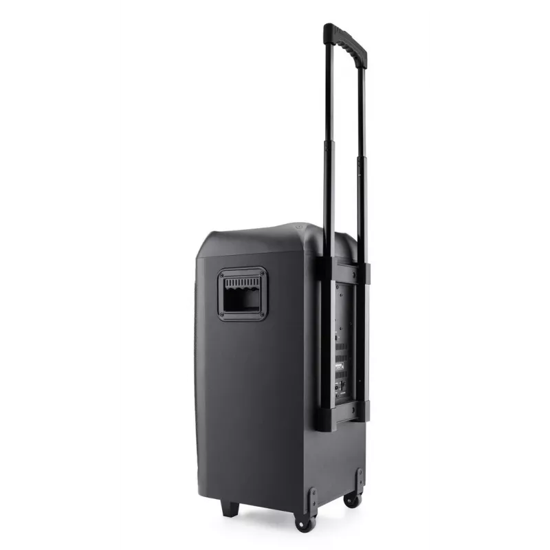 Party speaker JVC XS-EP514B — stereo portatīvais skaļrunis, 150 W RMS, Bluetooth 5.0, TWS, 4000 mAh baterija, karaoke, FM, melns