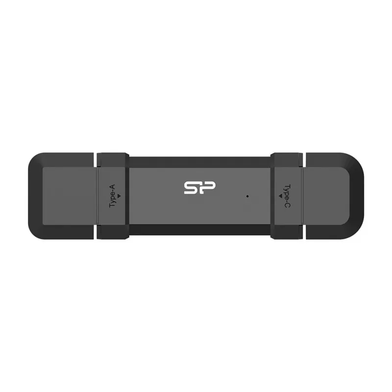 Silicon Power DS72 USB zibatmiņa 250 GB USB Type-A / USB Type-C 3.2 Gen 2 (3.1 Gen 2) Melna