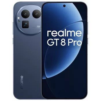 Smartphone REALME realme GT 8 Pro 5G, 6.79 collu AMOLED 144Hz, Snapdragon 8 Elite, 16GB RAM, 512GB, 7000mAh, Zils