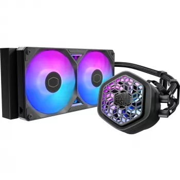Šķidruma CPU dzesētājs Cooler Master MasterLiquid 240 Atmos II — 240mm radiators, VRM ventilators, RGB
