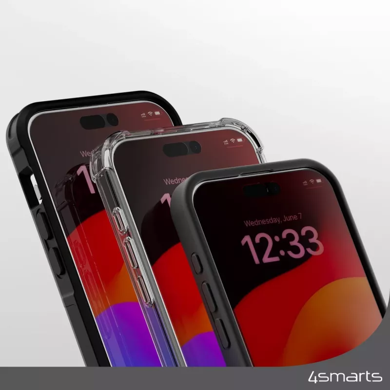 Ekrāna aizsargs 4smarts 540599 iPhone 15 Plus nerūsējošais tērauds