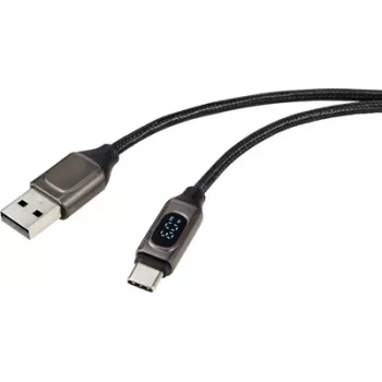 Renkforce RF-6249502 USB kabelis, sudraba