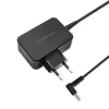 Maiņstrāvas barošanas adapteris QOLTEC 51033 klēpjdatoriem, 45 W, 19,5 V, 2,31 A, 220–240 V, iekštelpām, melns, 1,7 m kabelis