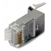 Vadu savienotājs RJ45 pelēks Digitus X-ML-6F-OD-IMP vīrišķais 100 gab.