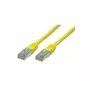 S/CONN 1 m RJ45 tīkla kabelis, dzeltens, Cat6 S/FTP S-CONN TC75711-Hy