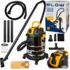 BLOW WD3300 rūpnieciskais putekļsūcējs ar 230 V kontaktligzdu 2000 W