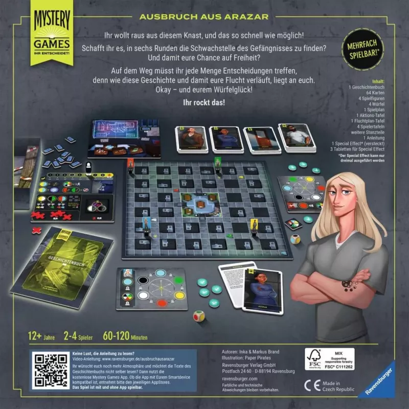 Mystery Games - The Escape from Arazar, Galda spēle