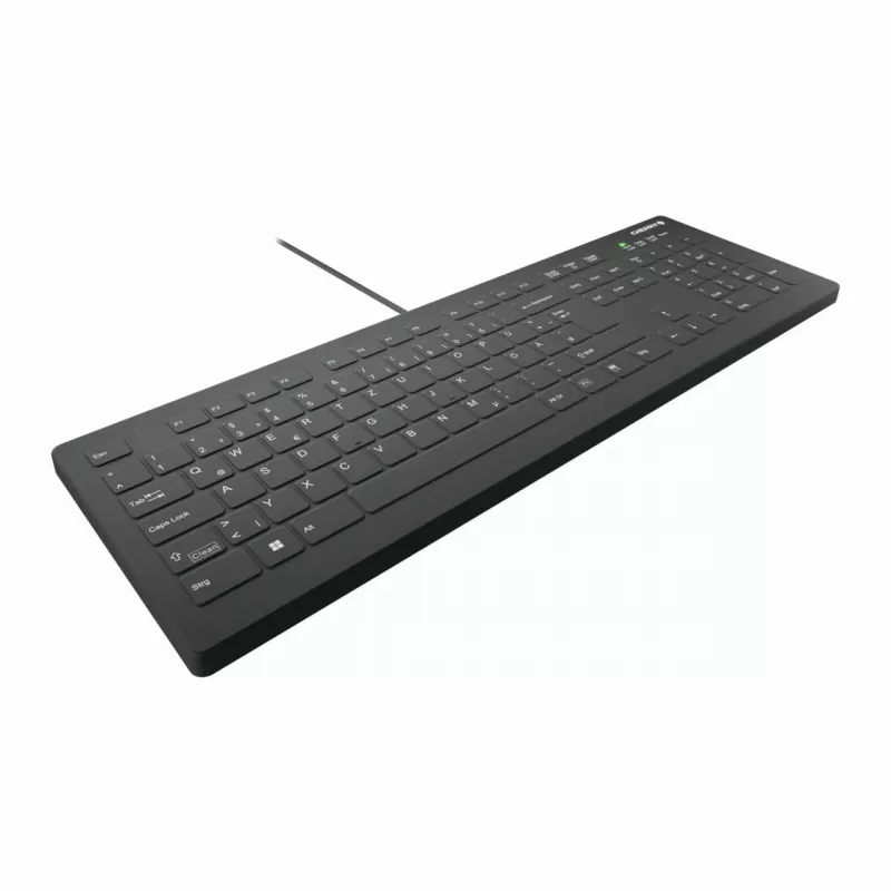 Tastatūra CHERRY AK-C8112 Medical USB QWERTZ Vācu Melna Balta Pilnizmēra