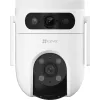 IP drošības kamera EZVIZ H9c Dual 3K kupola, 2880×1620, āra, vadu un bezvadu, PoE/DC 12V, MicroSD līdz 512 GB