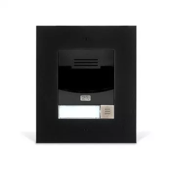 Video domofons 2N 9155301CBF, IP54/IK08, 10/100Base-T, SIP2.0, maks. attēls 1280×960, horizontāli 120°, 12V DC/PoE (IEEE 802.3af)