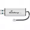 MediaRange SuperSpeed - USB zibatmiņa - 8GB - USB3.0 - Melns/Sudrabs (MR914)