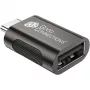 Good Connections adapteris USB 3.2 Gen.1 3.0 spraudnis C uz USB-A ligzdu cinkota metāla korpusā (USB-AD302)
