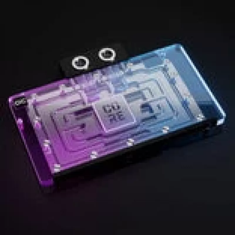 Alphacool Core GTX 5090 GPU ūdens bloks ar aizmugures plāksni