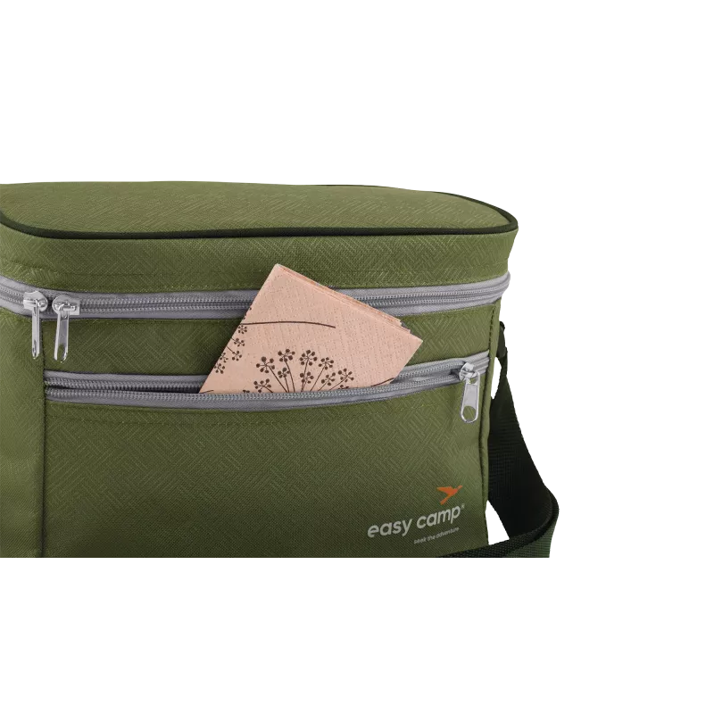 Coolbag Outwell Coolbag Easy Camp Arctic Daisy M 15 L izolēta mīkstā dzesētāja soma, 15 L ietilpība