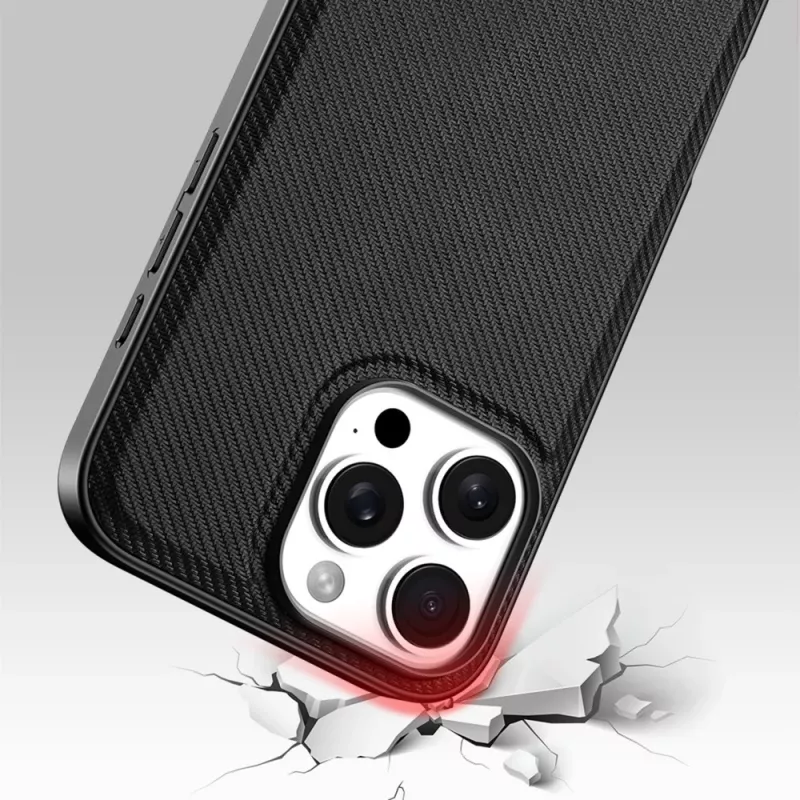 StyleShell Nylo, telefona maciņš melns, iPhone 16 Pro Max